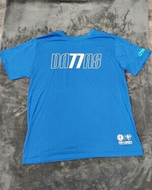 Blue DALLAS Maverick Special Edition T-Shirt Men's Size XL